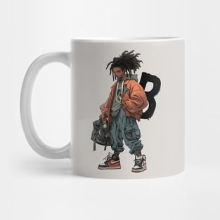 Street Gang Letter B Mug